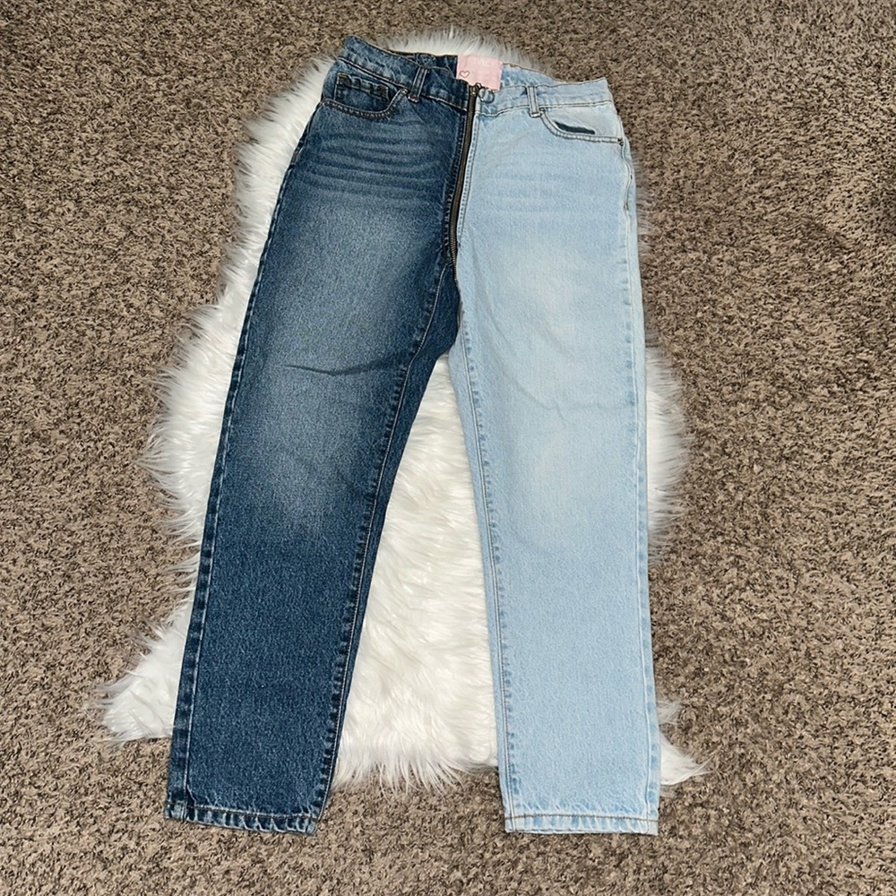 Revice Yin Yang Color-Block Jeans - image 5